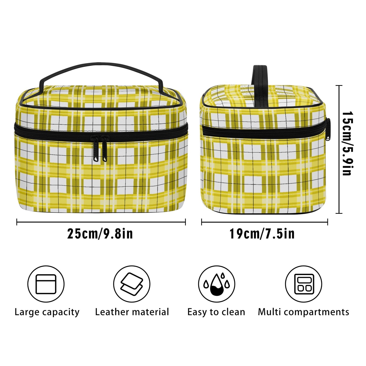 Tartan Cosmetic Case – 'Staffa Sky' | Happy Tartan® - Happy Tartan