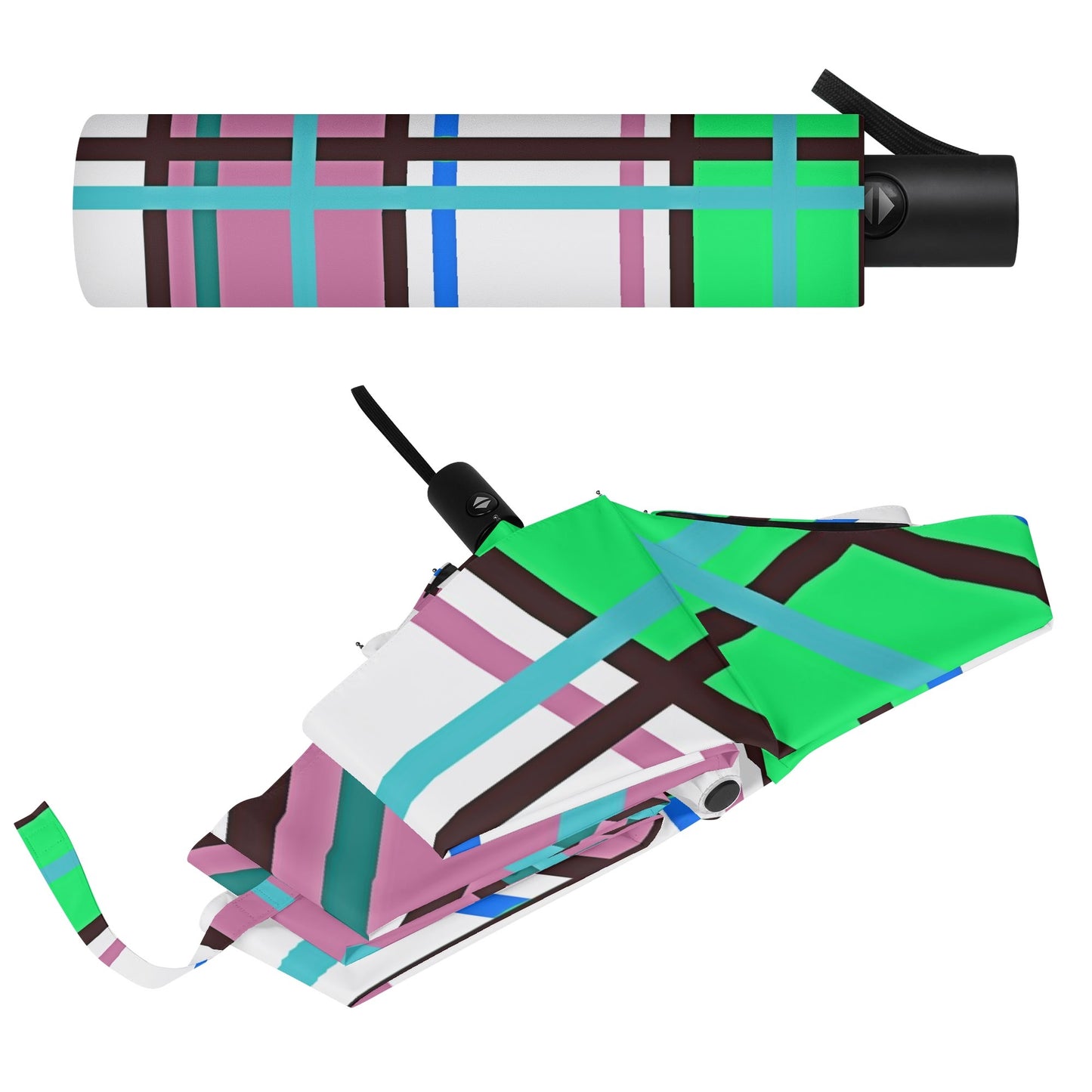 Umbrella - 'Scalpsie Bay, Bute' Tartan | Happy Tartan® - Happy Tartan