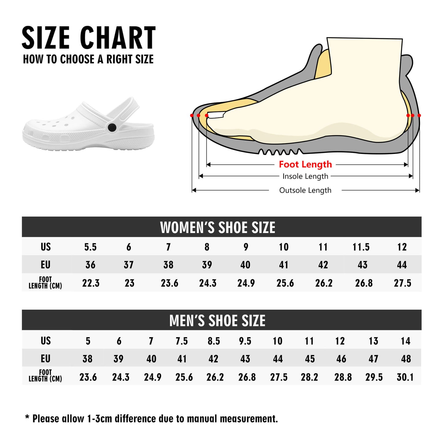 ✨'Bute Sky' Happy Tartan® Adult Classic Clog✨ - Happy Tartan