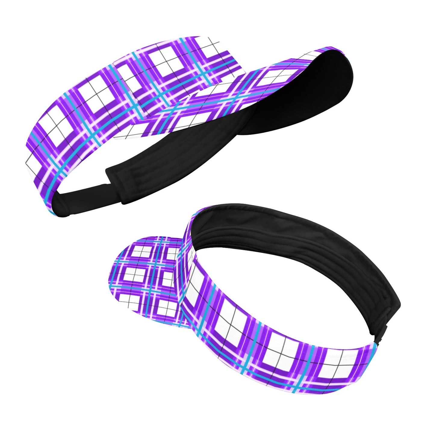 ✨'Gigha Sky' Happy Tartan® Sun Visor✨ - Happy Tartan