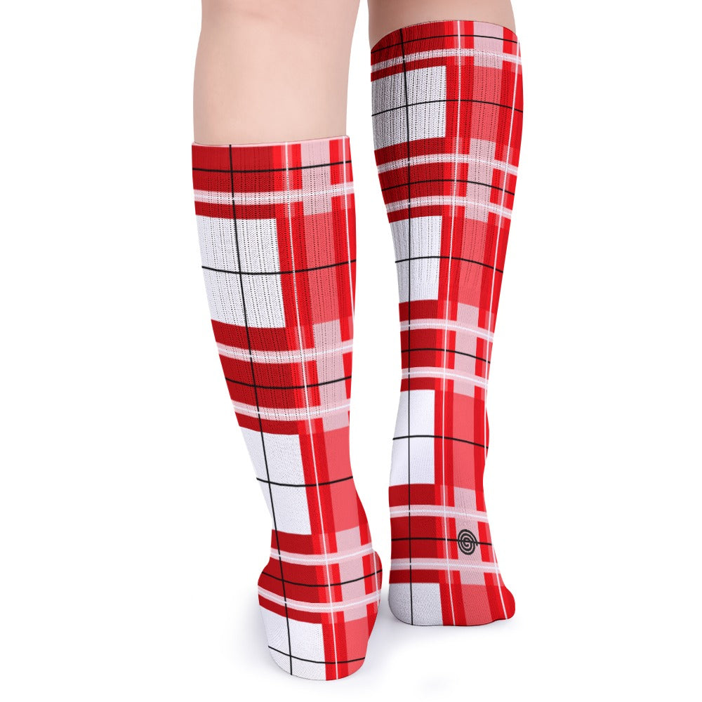 Kids Knee-Length Tartan Socks (5 Pairs) – 'Mull Sky' | Happy Tartan® - Happy Tartan
