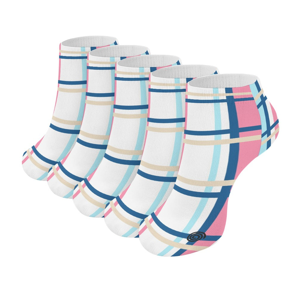Kids Tartan Socks (5 Pairs) – 'Ettrick Bay, Bute' | Happy Tartan® - Happy Tartan