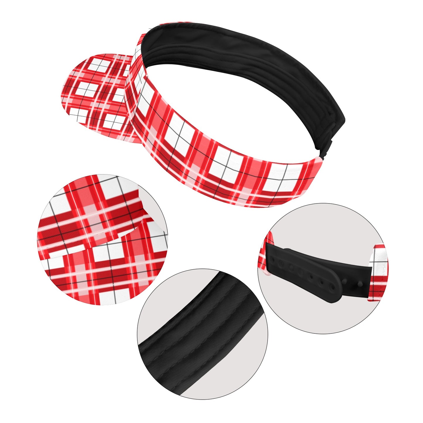 Tartan Sun Visor – 'Mull Sky' | Happy Tartan® - Happy Tartan
