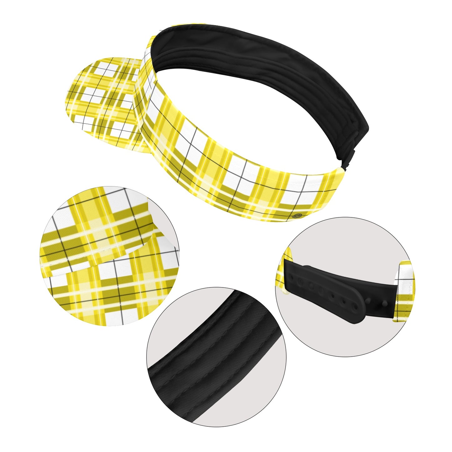 Tartan Sun Visor – 'Staffa Sky' | Happy Tartan® - Happy Tartan