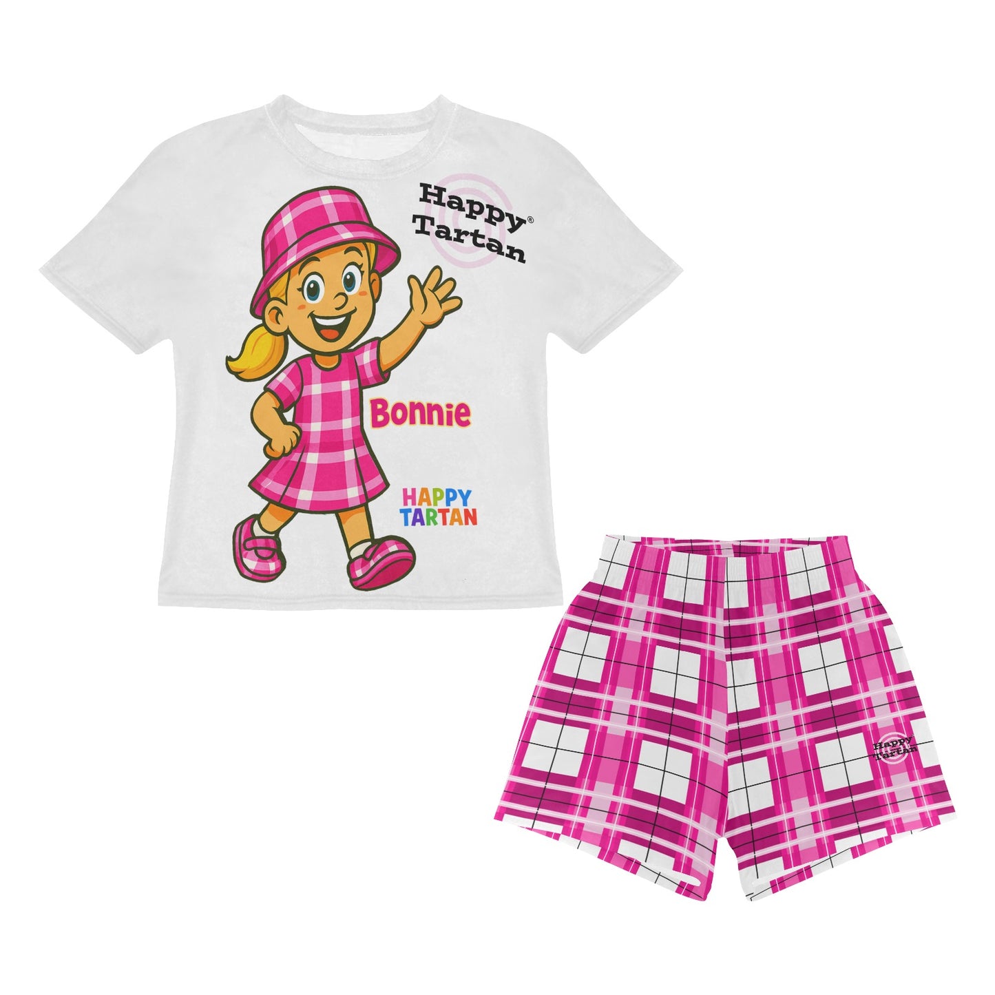 ๐ Bonnie's Little Girlsโ Short Pyjama Set #3๐ Age 2 - 7 Years