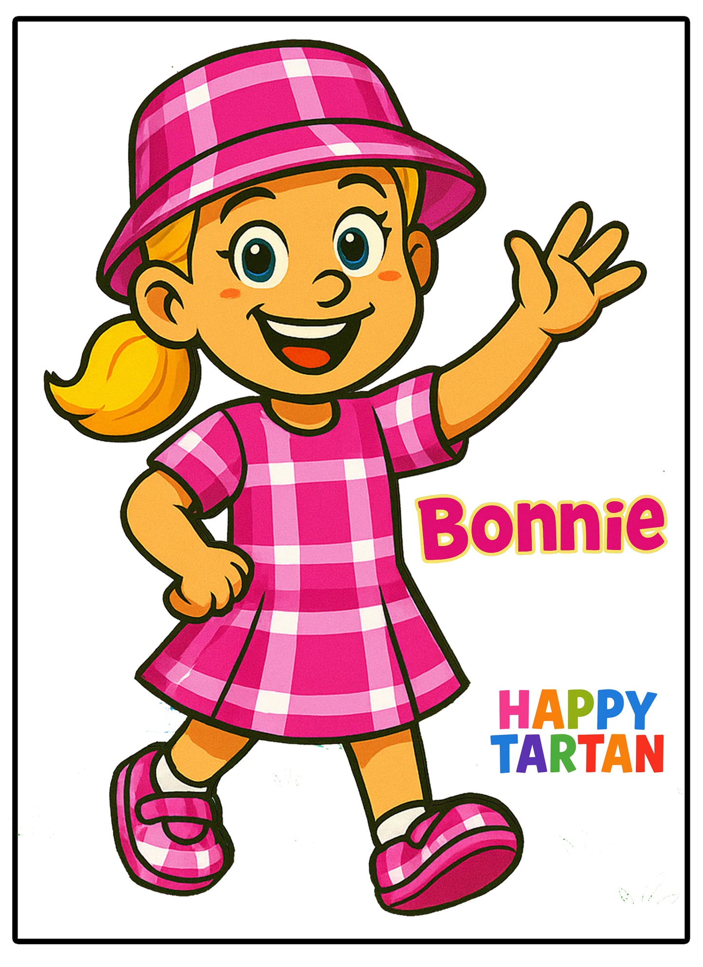 ๐ Meet Bonnie - with FREE Bonnie Colour In Download Sheet ๐