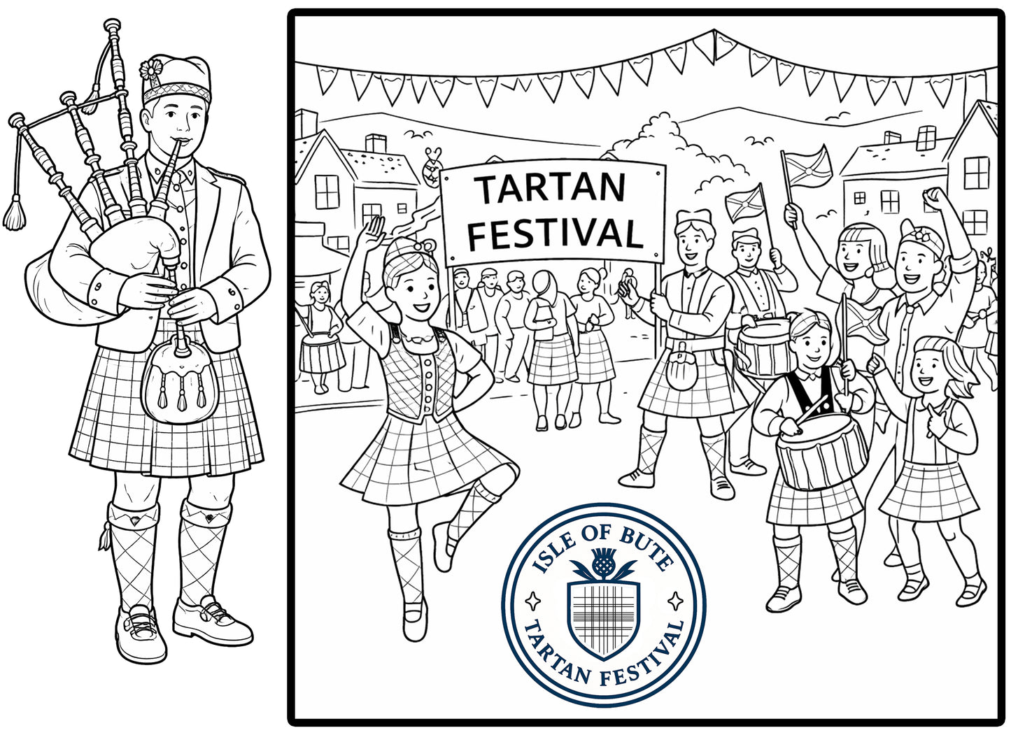 Free Tartan Festival Activity Download