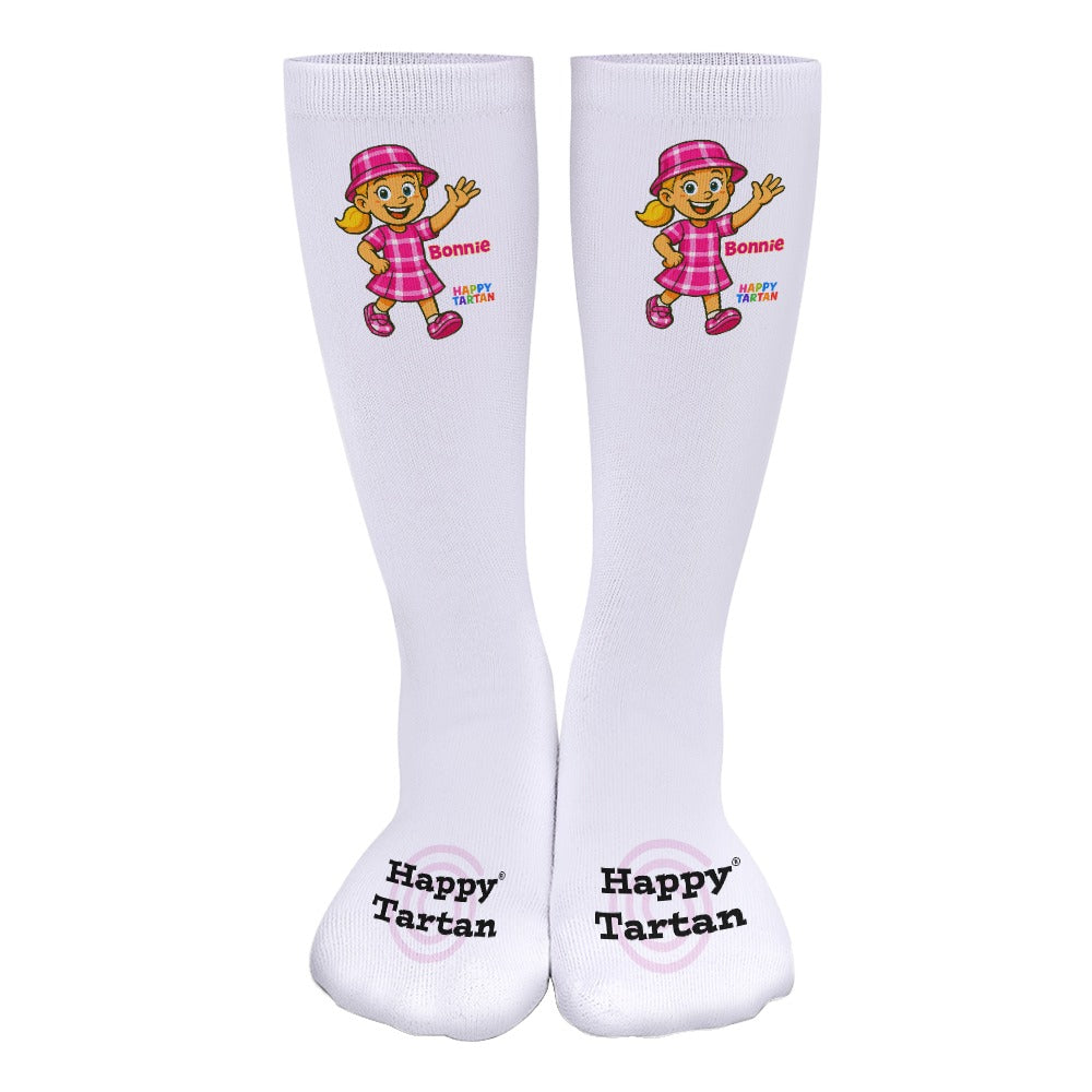 🧦 Bonnie Socks - Happy Tartan