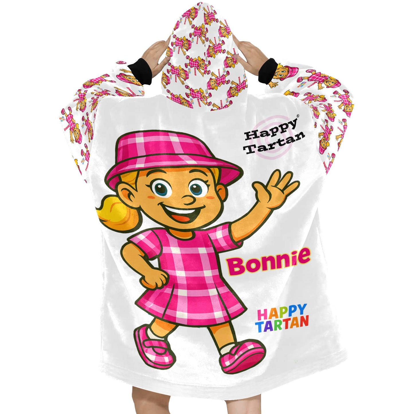 🛋️ Bonnie's Big Girl Blanket Snoodie - Age 8 and up