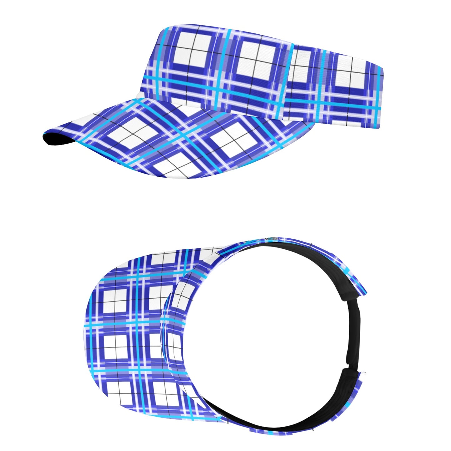 ✨'Cumbrae Sky' Happy Tartan® Sun Visor✨ - Happy Tartan
