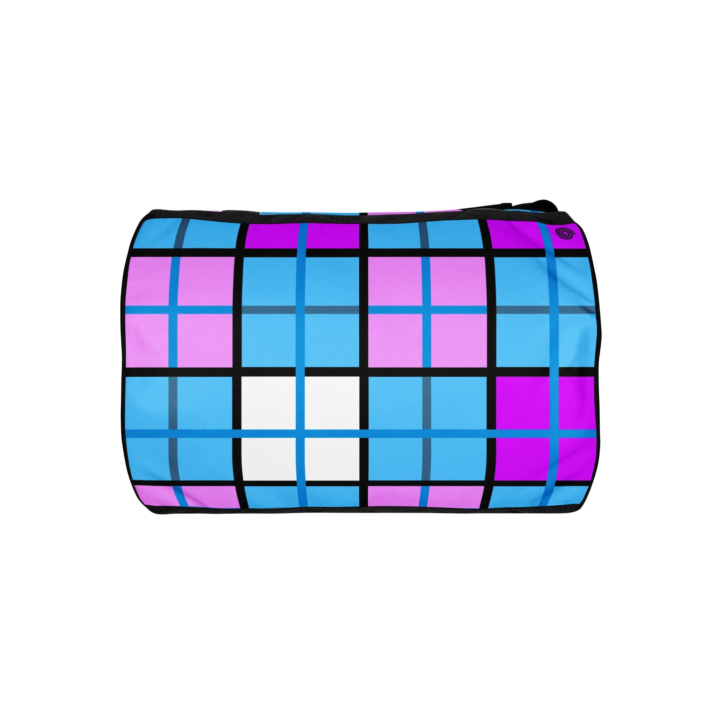 Tartan Gym Bag – 'Clyde Sky Purple' | Happy Tartan® - Happy Tartan