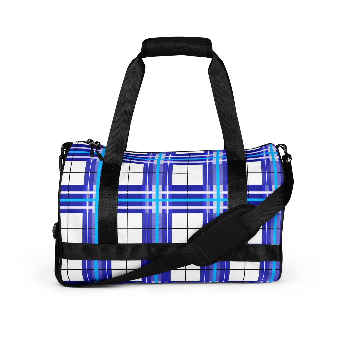 ✨'Cumbrae Sky' Happy Tartan® Gym Bag✨ - Happy Tartan