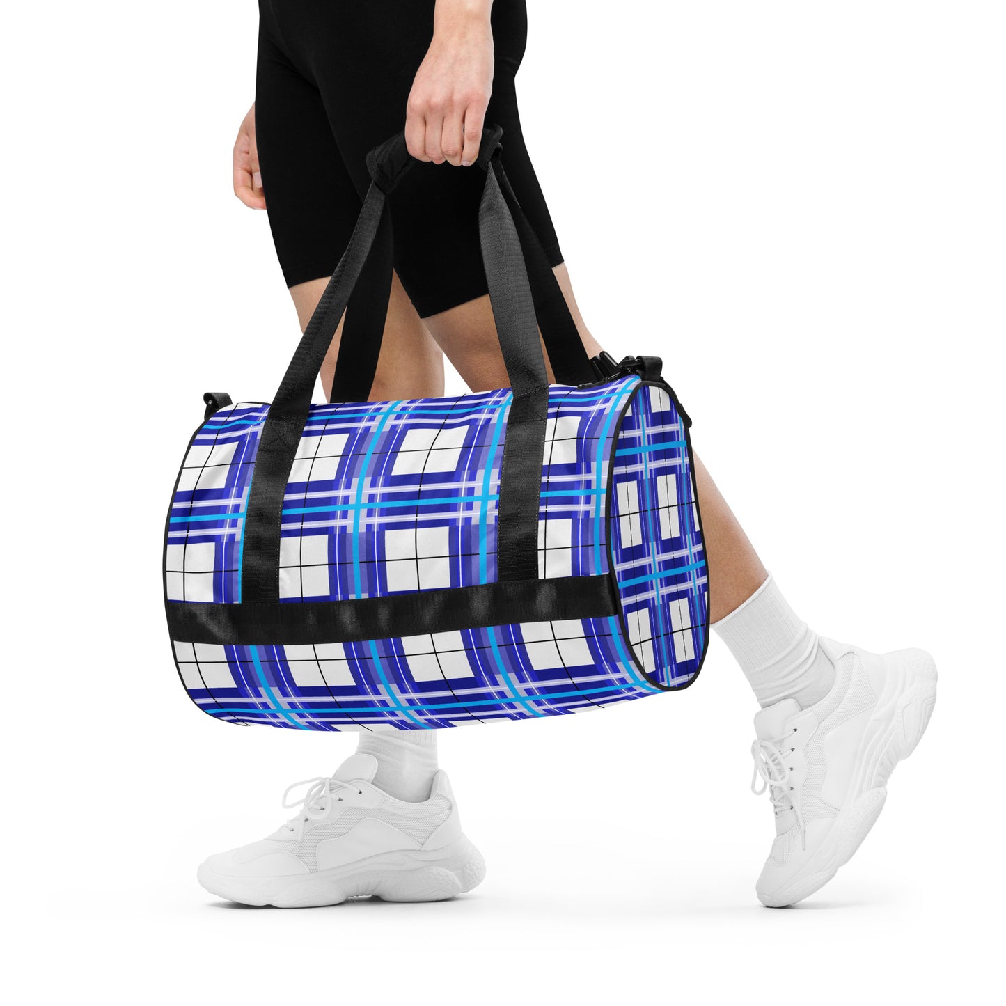 ✨'Cumbrae Sky' Happy Tartan® Gym Bag✨ - Happy Tartan