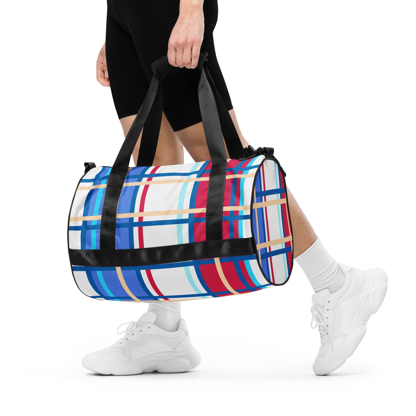 Tartan Gym Bag – 'Kames Bay, Bute' | Happy Tartan® - Happy Tartan