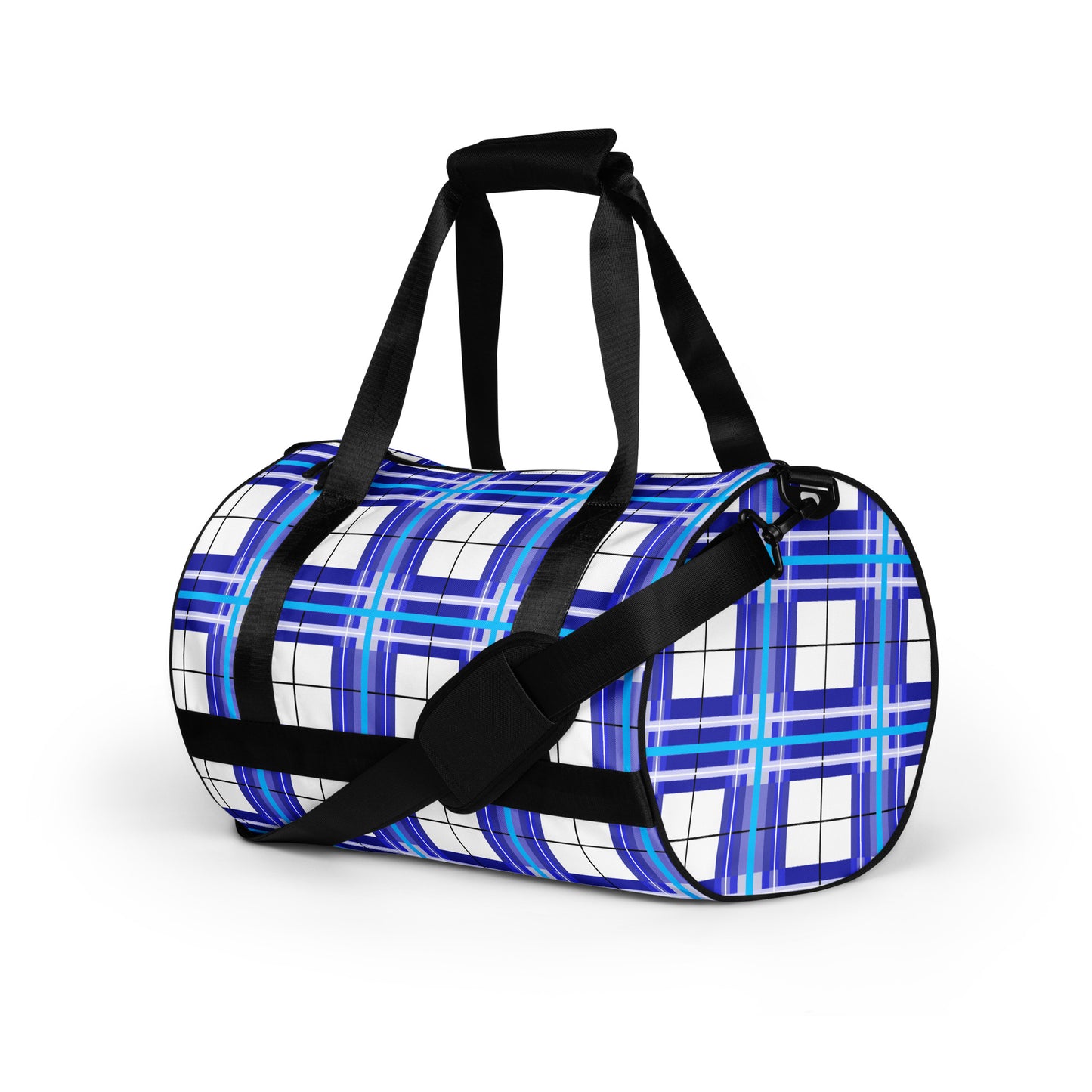 ✨'Cumbrae Sky' Happy Tartan® Gym Bag✨ - Happy Tartan