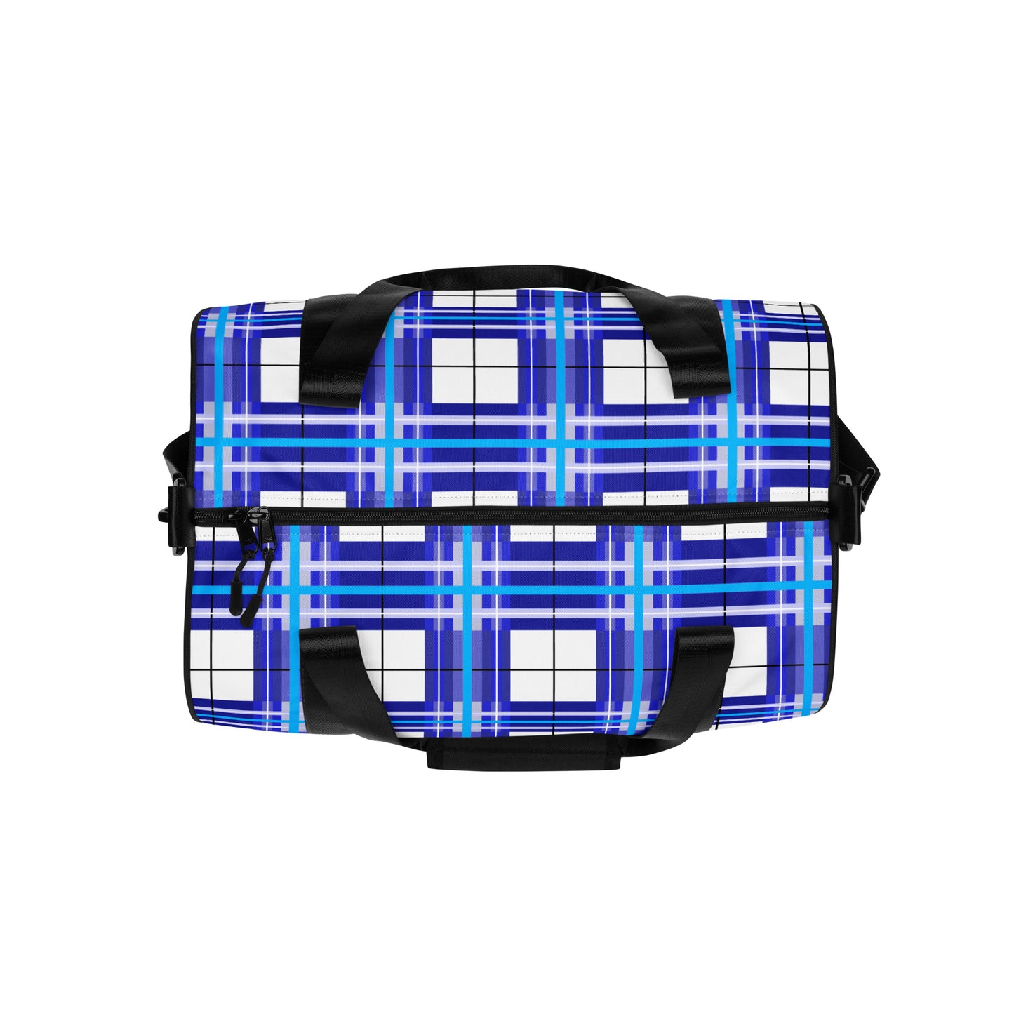 ✨'Cumbrae Sky' Happy Tartan® Gym Bag✨ - Happy Tartan