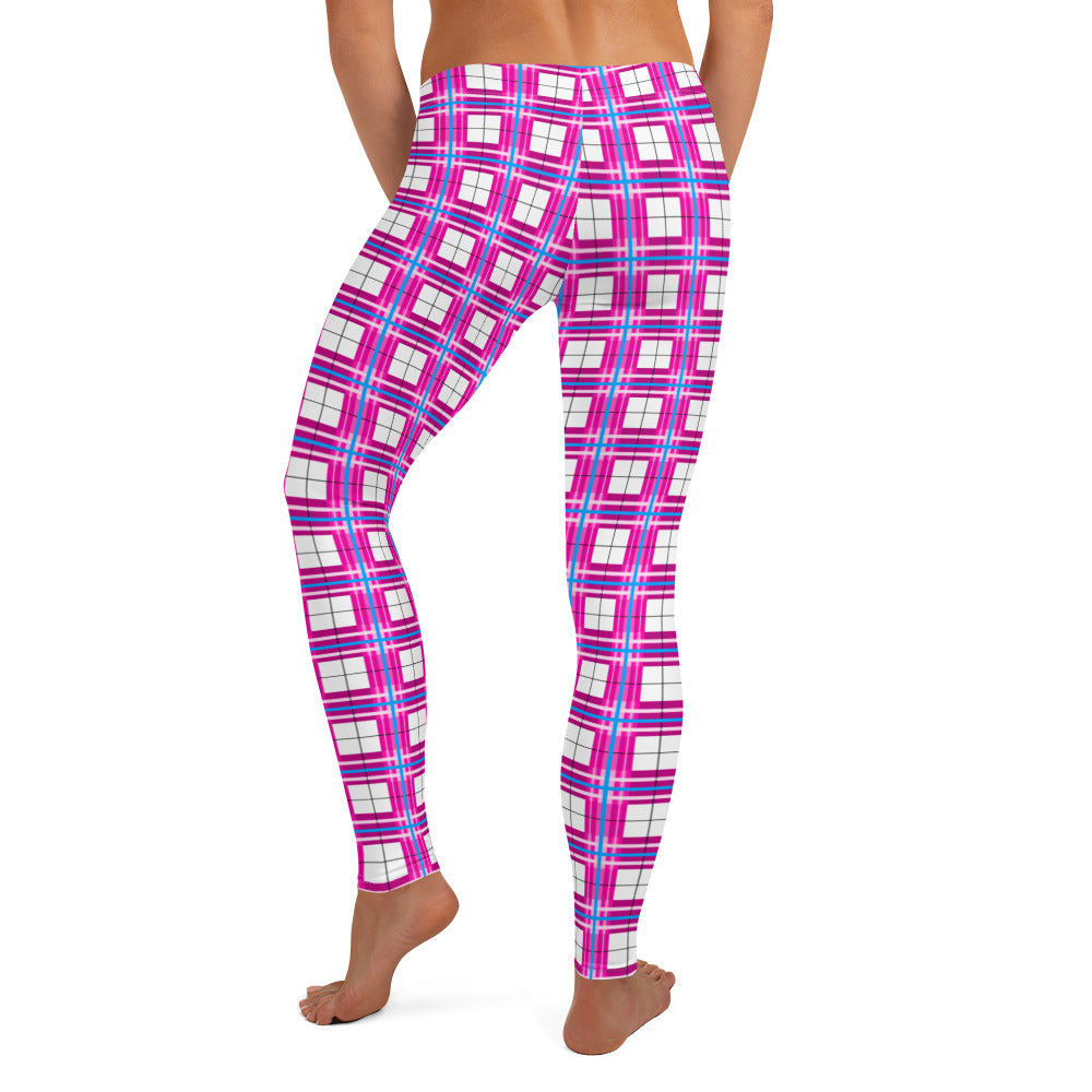 ✨'Islay Sky' Happy Tartan® Ladies Leggings✨ - Happy Tartan