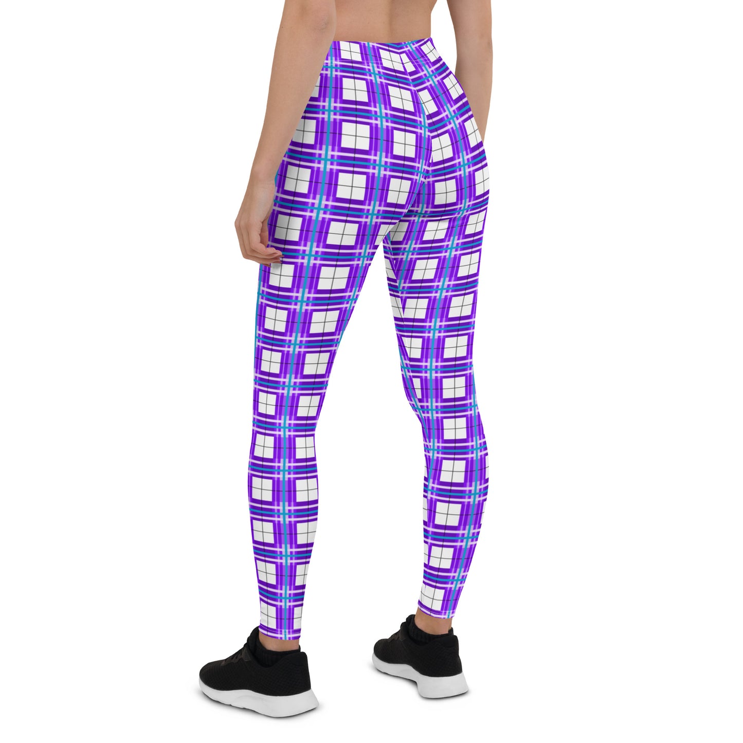 ✨'Gigha Sky' Happy Tartan® Ladies Leggings✨ - Happy Tartan