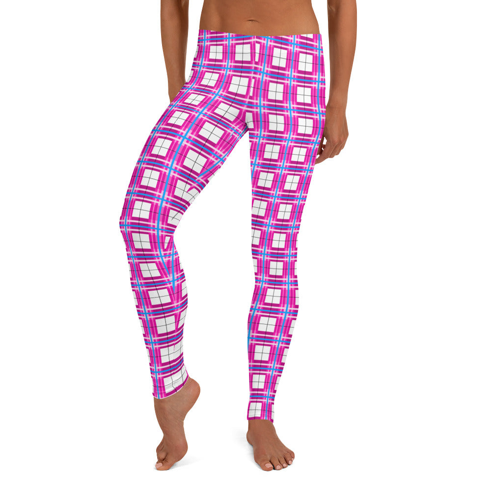 ✨'Islay Sky' Happy Tartan® Ladies Leggings✨ - Happy Tartan