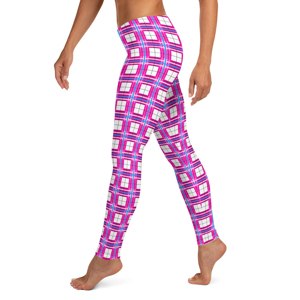 ✨'Islay Sky' Happy Tartan® Ladies Leggings✨ - Happy Tartan