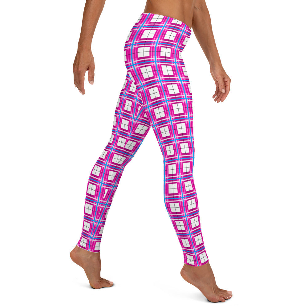 ✨'Islay Sky' Happy Tartan® Ladies Leggings✨ - Happy Tartan