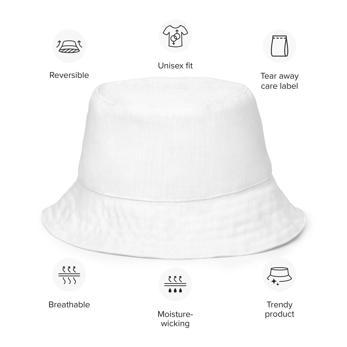 Reversible Tartan Bucket Hat – 'Clyde Sky Blue' | Happy Tartan® - Happy Tartan