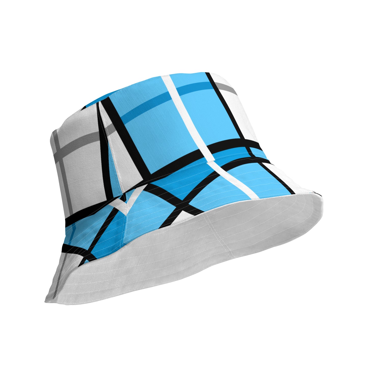Reversible Tartan Bucket Hat – 'Clyde Sky Blue' | Happy Tartan® - Happy Tartan