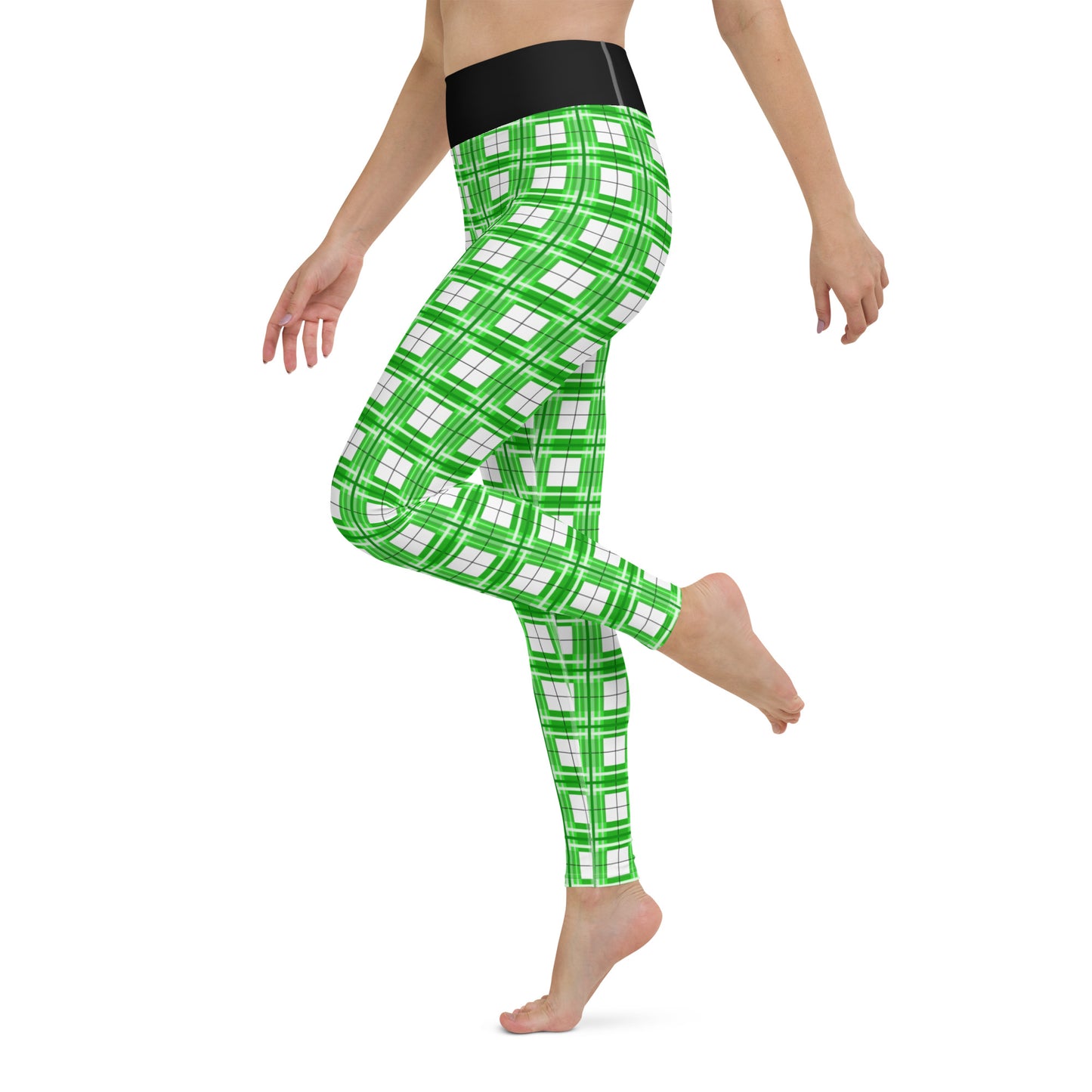 ✨'Colonsay Sky' Happy Tartan® Ladies Yoga Leggings✨ - Happy Tartan