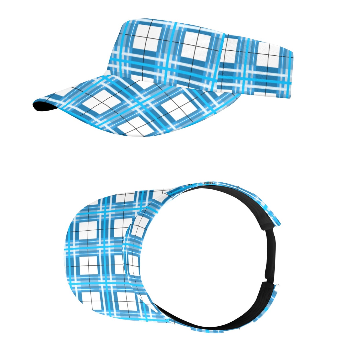 Tartan Sun Visor – 'Jura Sky' | Happy Tartan® - Happy Tartan