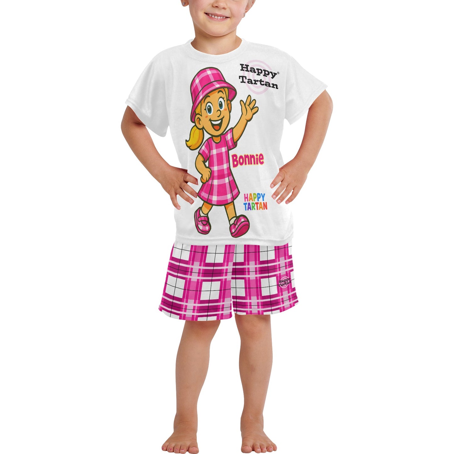 ๐ Bonnie's Little Girlsโ Short Pyjama Set #3๐ Age 2 - 7 Years
