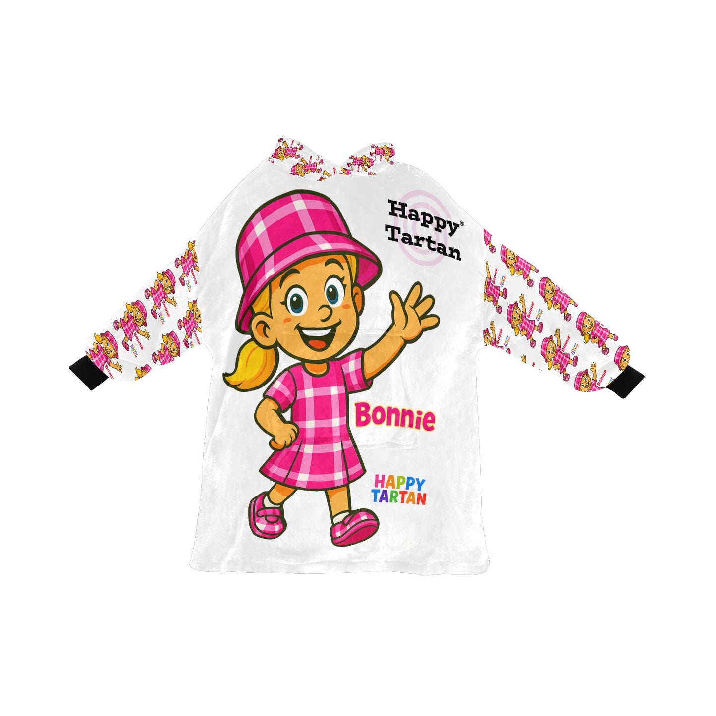🛋️ Bonnie's Big Girl Blanket Snoodie - Age 8 and up