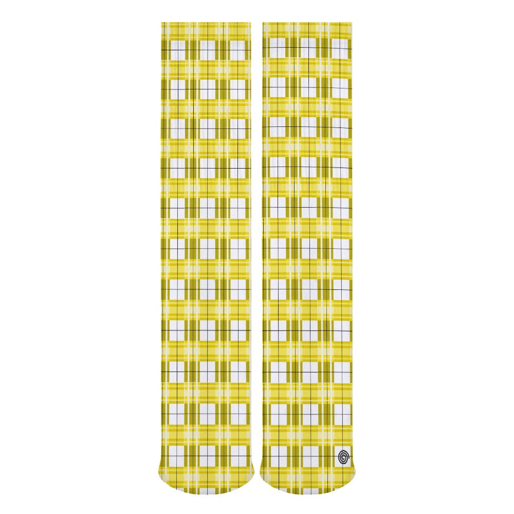 Kids Knee-Length Tartan Socks (5 Pairs) – 'Staffa Sky' | Happy Tartan® - Happy Tartan