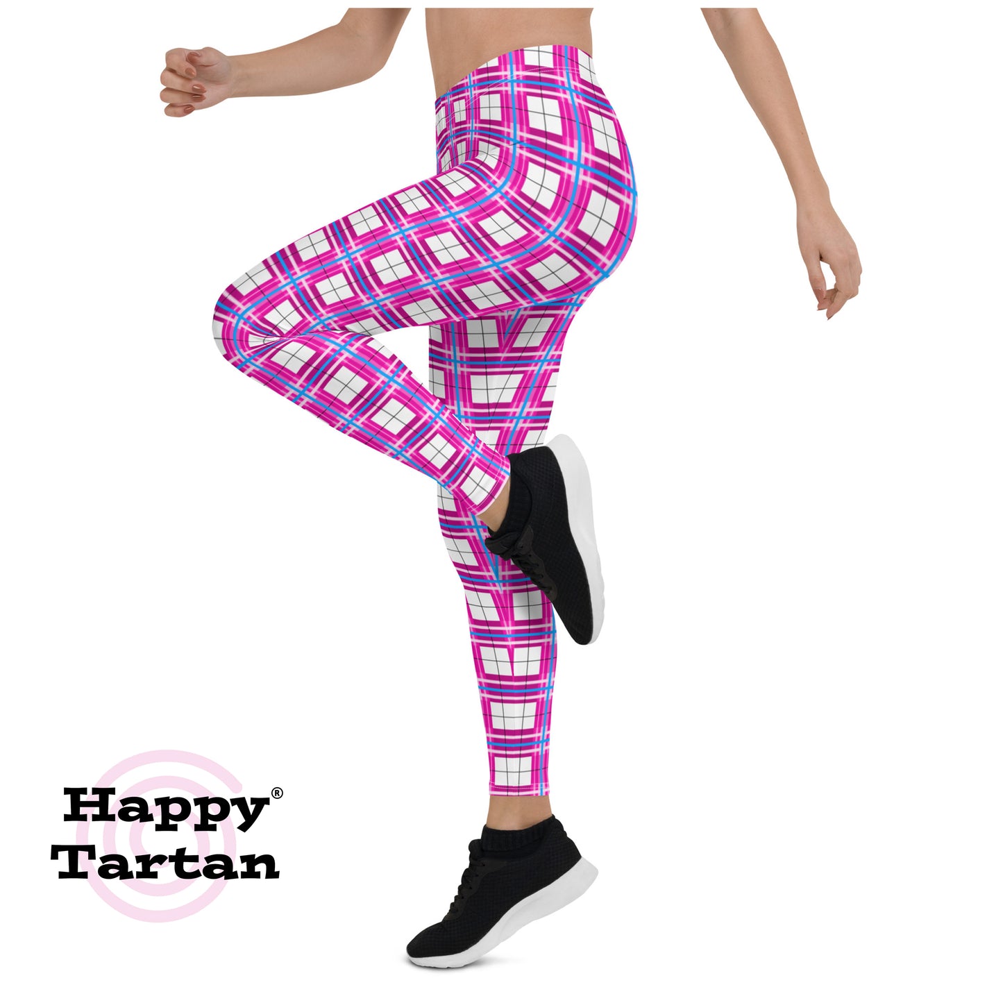 ✨'Islay Sky' Happy Tartan® Ladies Leggings✨ - Happy Tartan