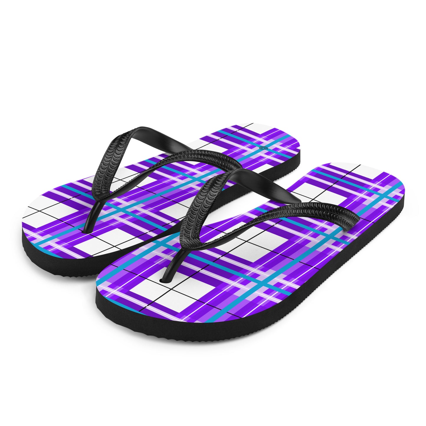 Flip-Flops - Happy Tartan