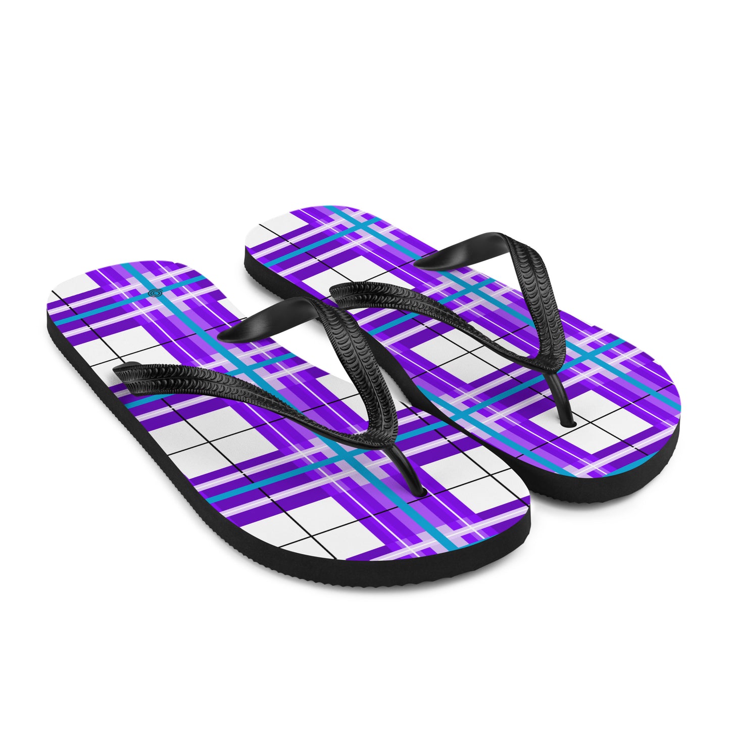 Flip-Flops - Happy Tartan