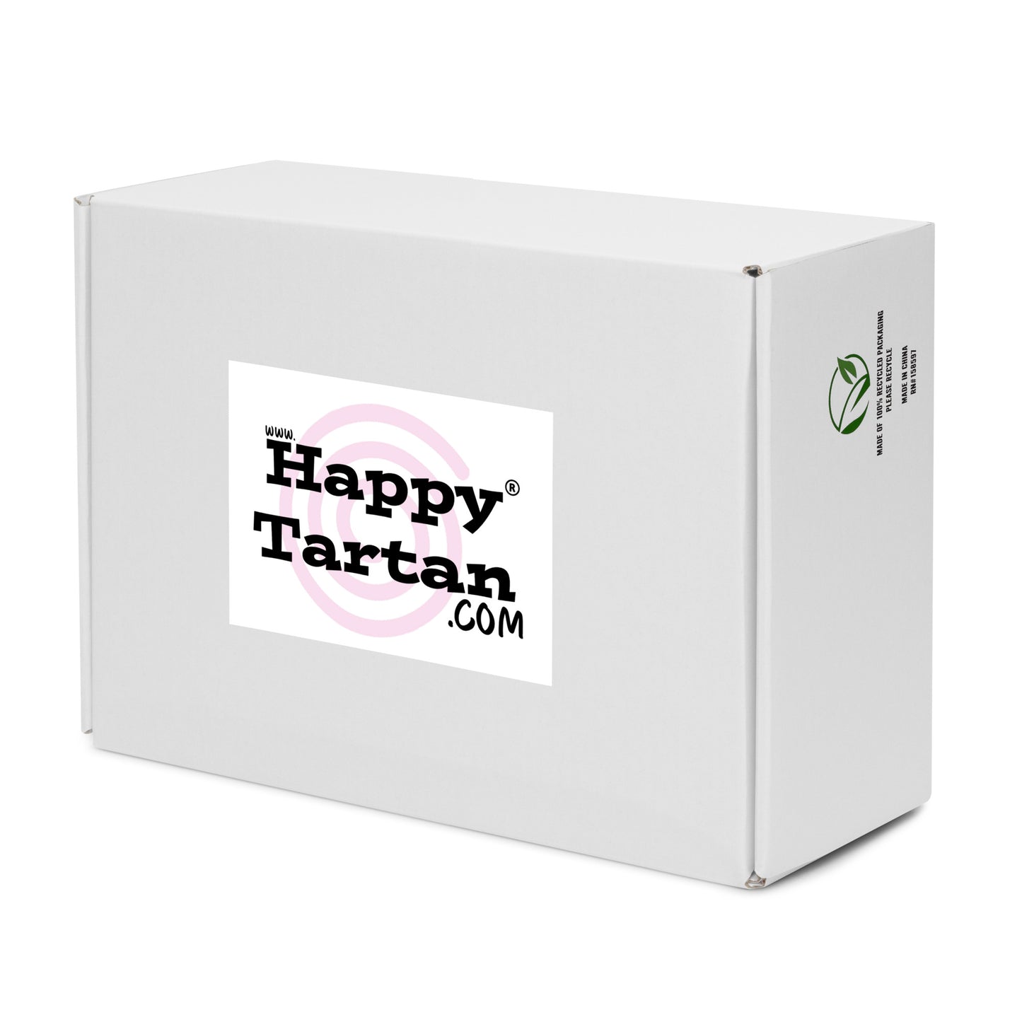 Women’s Canvas High Top Sneakers – 'Colonsay Sky' Tartan | Happy Tartan® - Happy Tartan