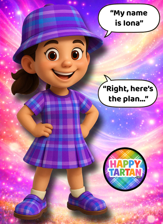 Iona – The Dreamy Artist - A Happy Tartan Girl