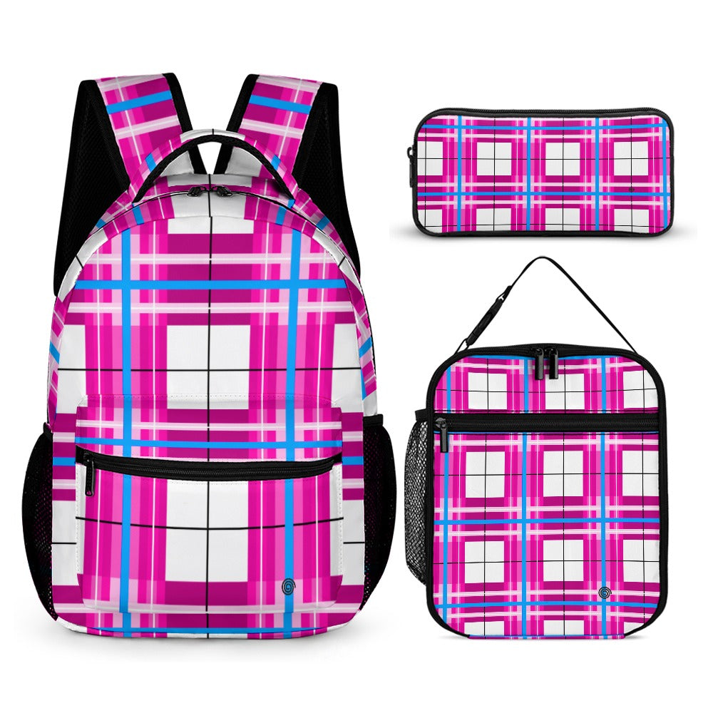Happy Tartan Backpacks