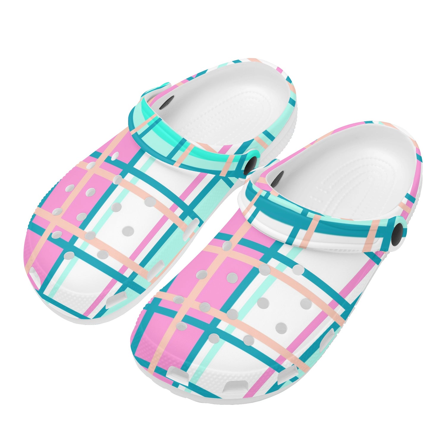 Adult Classic Clogs – 'St Ninians Bay, Bute' Tartan | Happy Tartan® - Happy Tartan