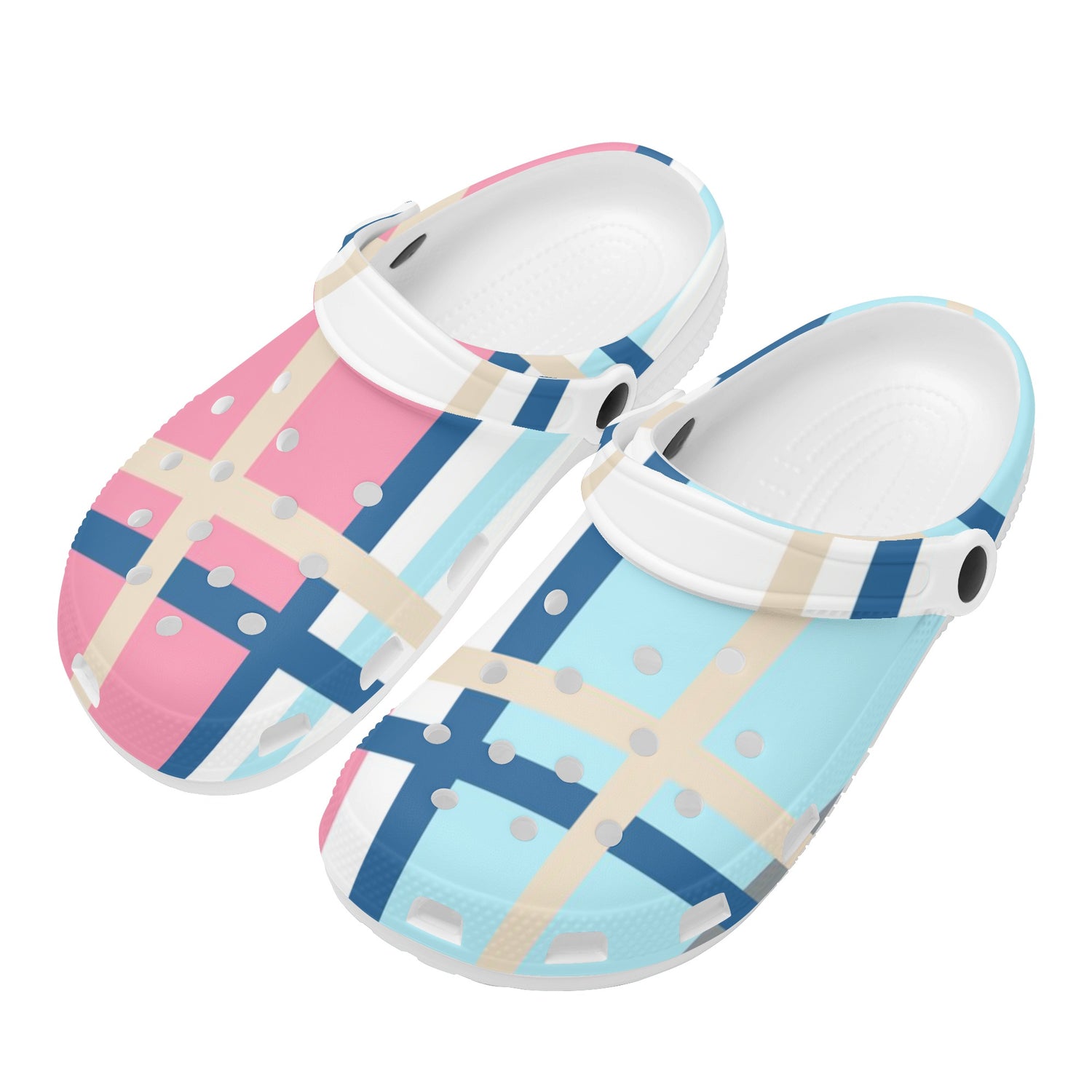 Adult Classic Clogs – 'Glencallum Bay, Bute' Tartan | Happy Tartan® - Happy Tartan