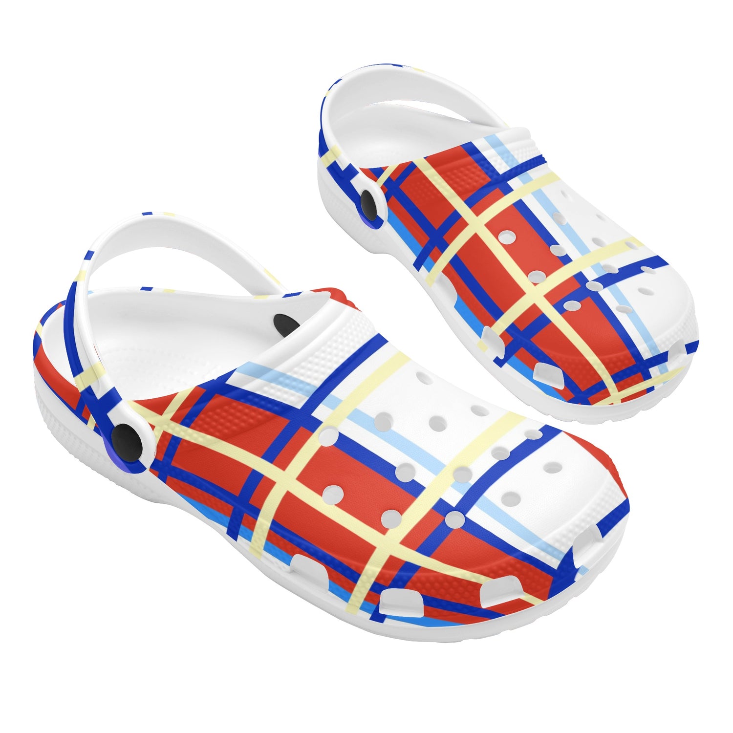 Adult Classic Clogs – 'Scalpsie Bay, Bute' Tartan | Happy Tartan® - Happy Tartan