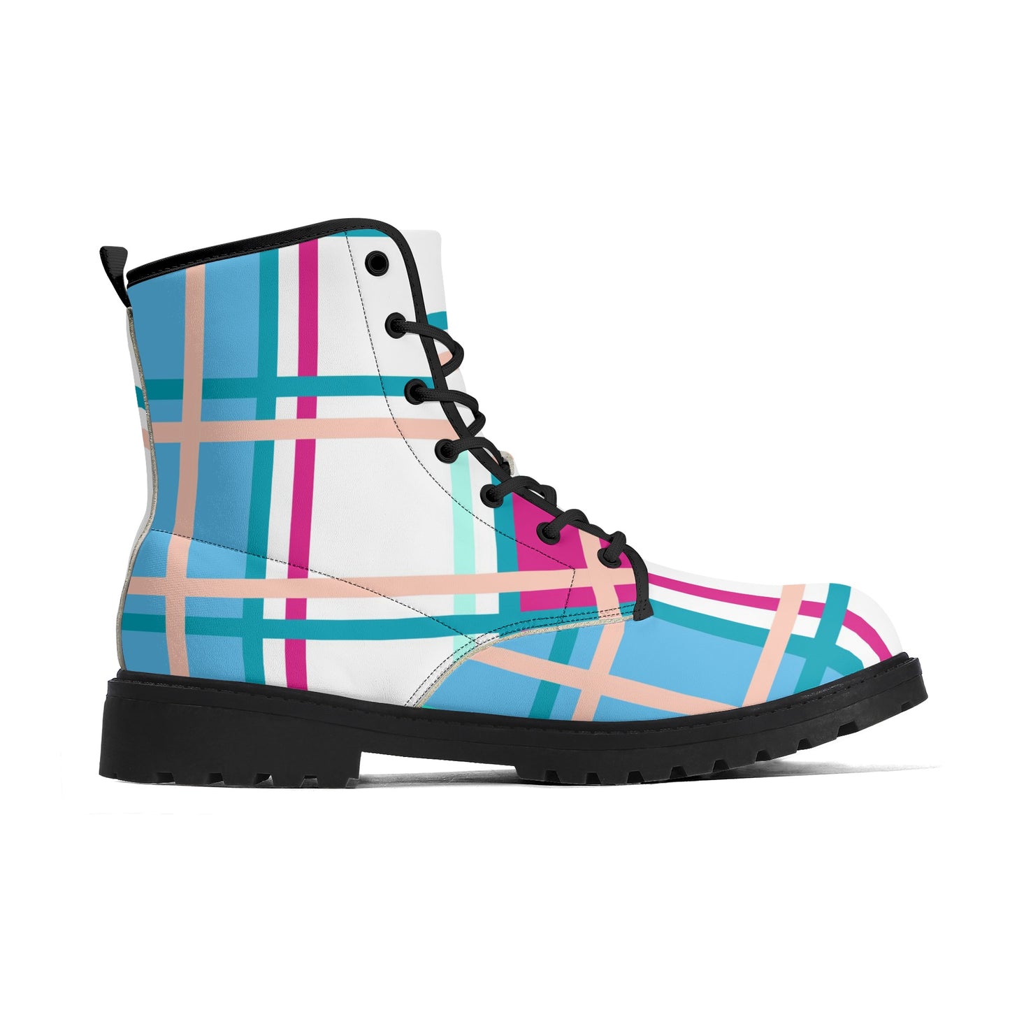 Scottish Island Sky Tartan Women's Leather Boots - Free P&P Worldwide