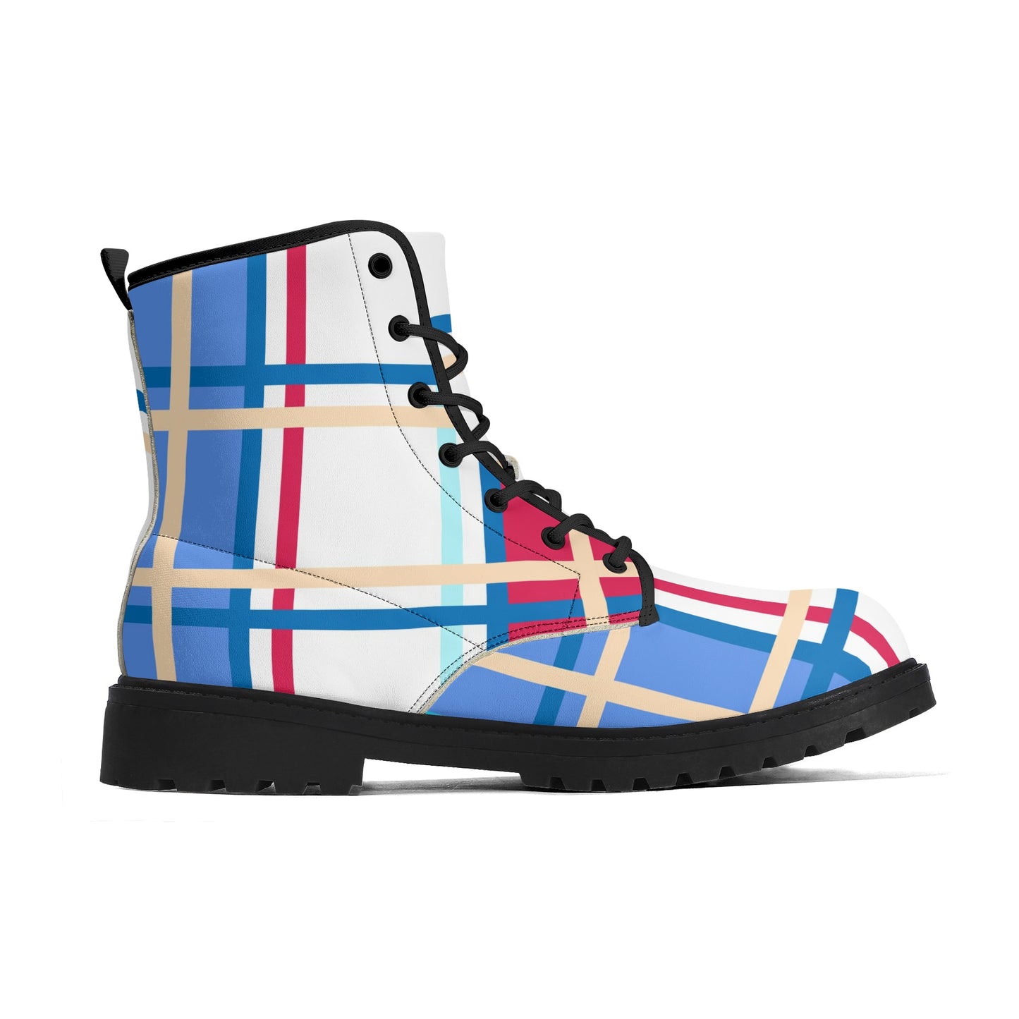 Scottish Island Sky Tartan Women's Leather Boots - Free P&P Worldwide