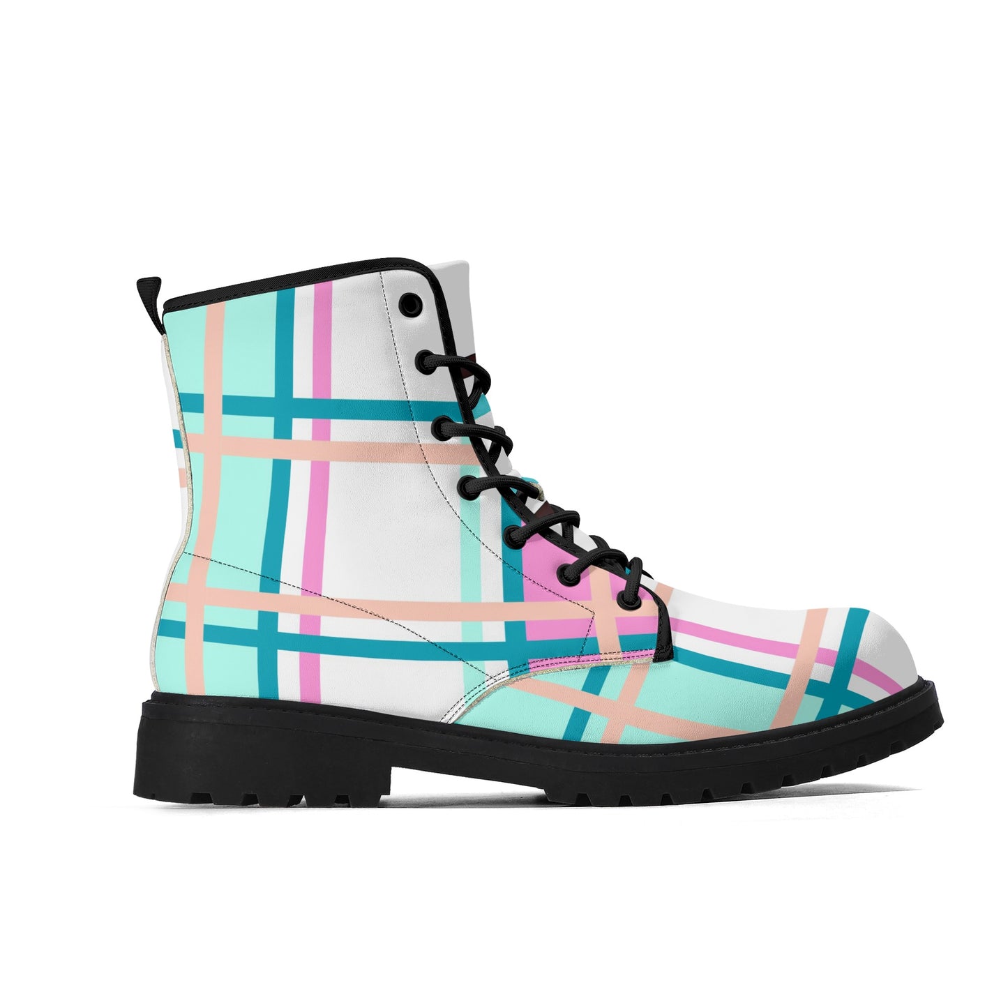 Scottish Island Sky Tartan Women's Leather Boots - Free P&P Worldwide