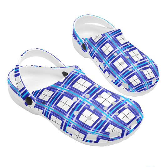 Cumbrae Sky Tartan Women's Classic Soft Sandals - Free P&P Worldwide