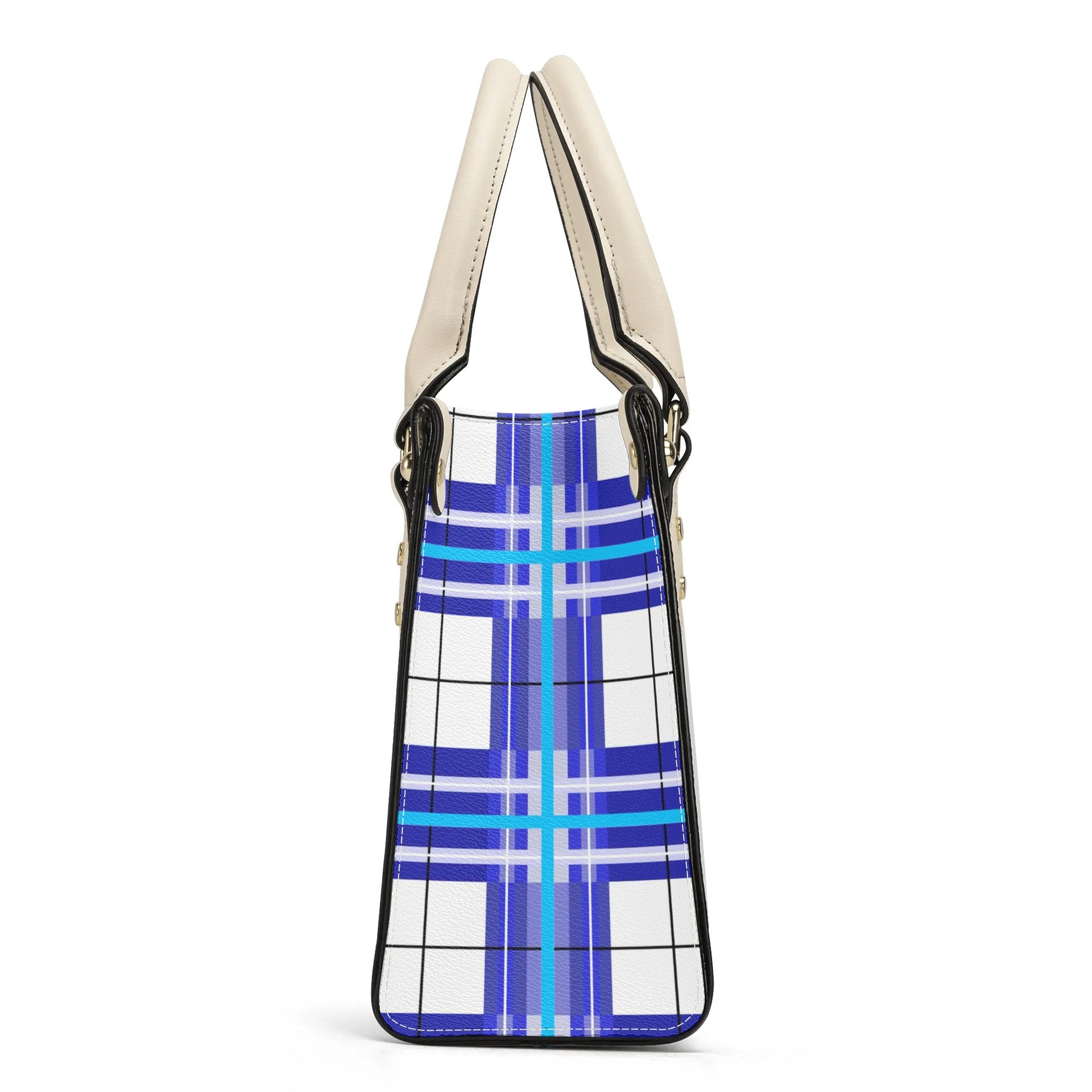 Tartan Handbag – 'Cumbrae Sky' | Happy Tartan® - Happy Tartan