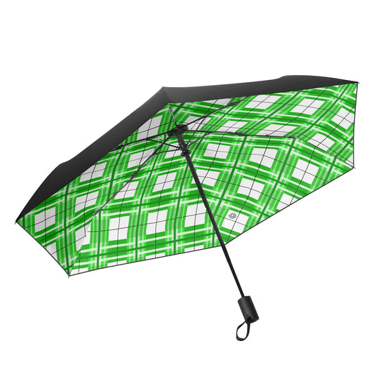 'Colensay Sky' Happy Tartan Fully Auto Open & Close Umbrella Printing Outside - Free P&P Worldwide