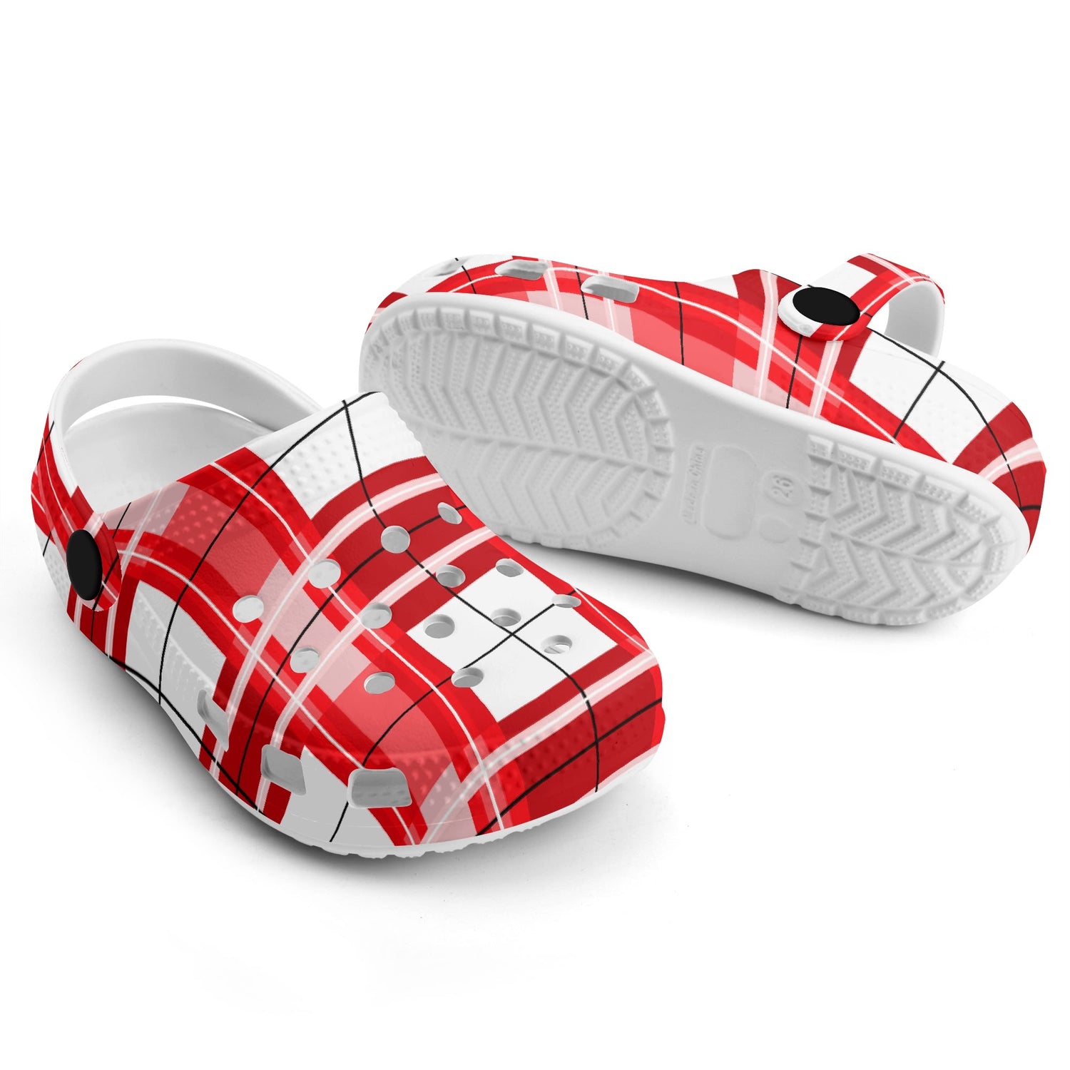 Kids Tartan Clogs – 'Mull Sky, Bute' Happy Feet | Happy Tartan® - Happy Tartan
