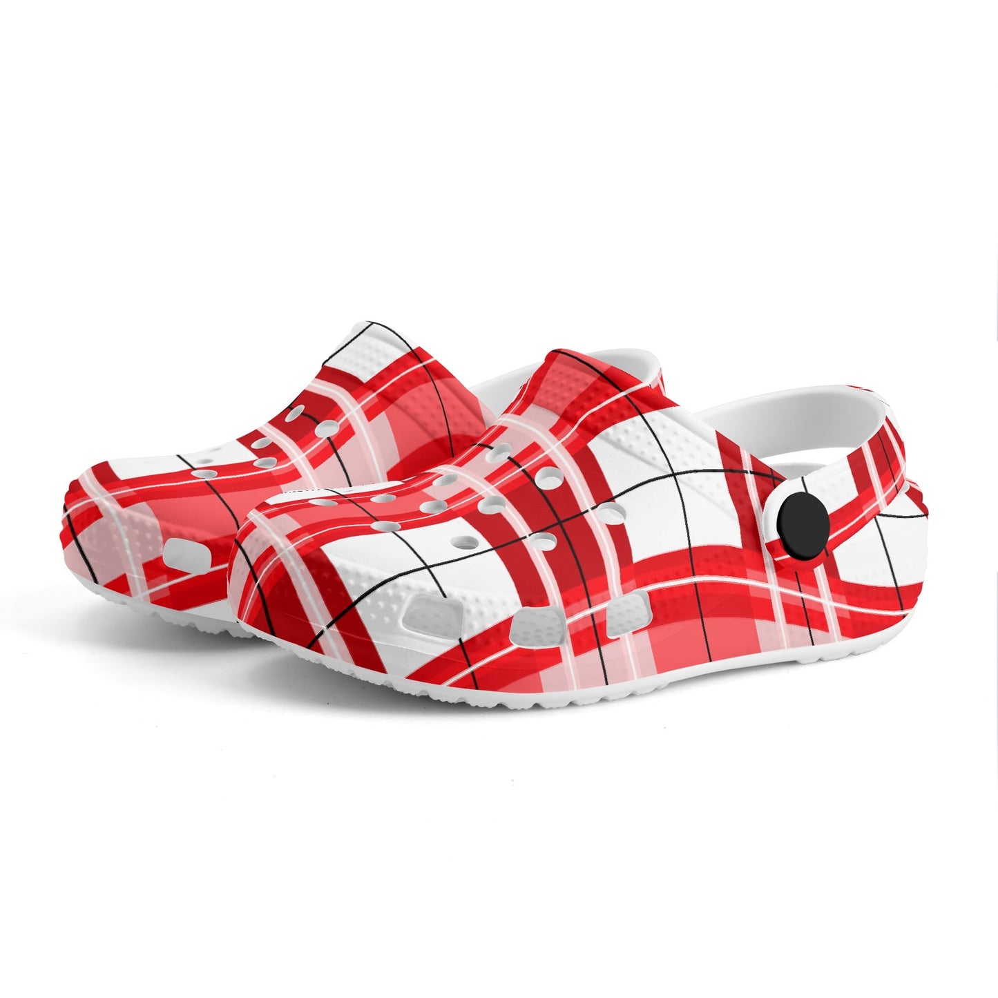 Kids Tartan Clogs – 'Mull Sky, Bute' Happy Feet | Happy Tartan® - Happy Tartan
