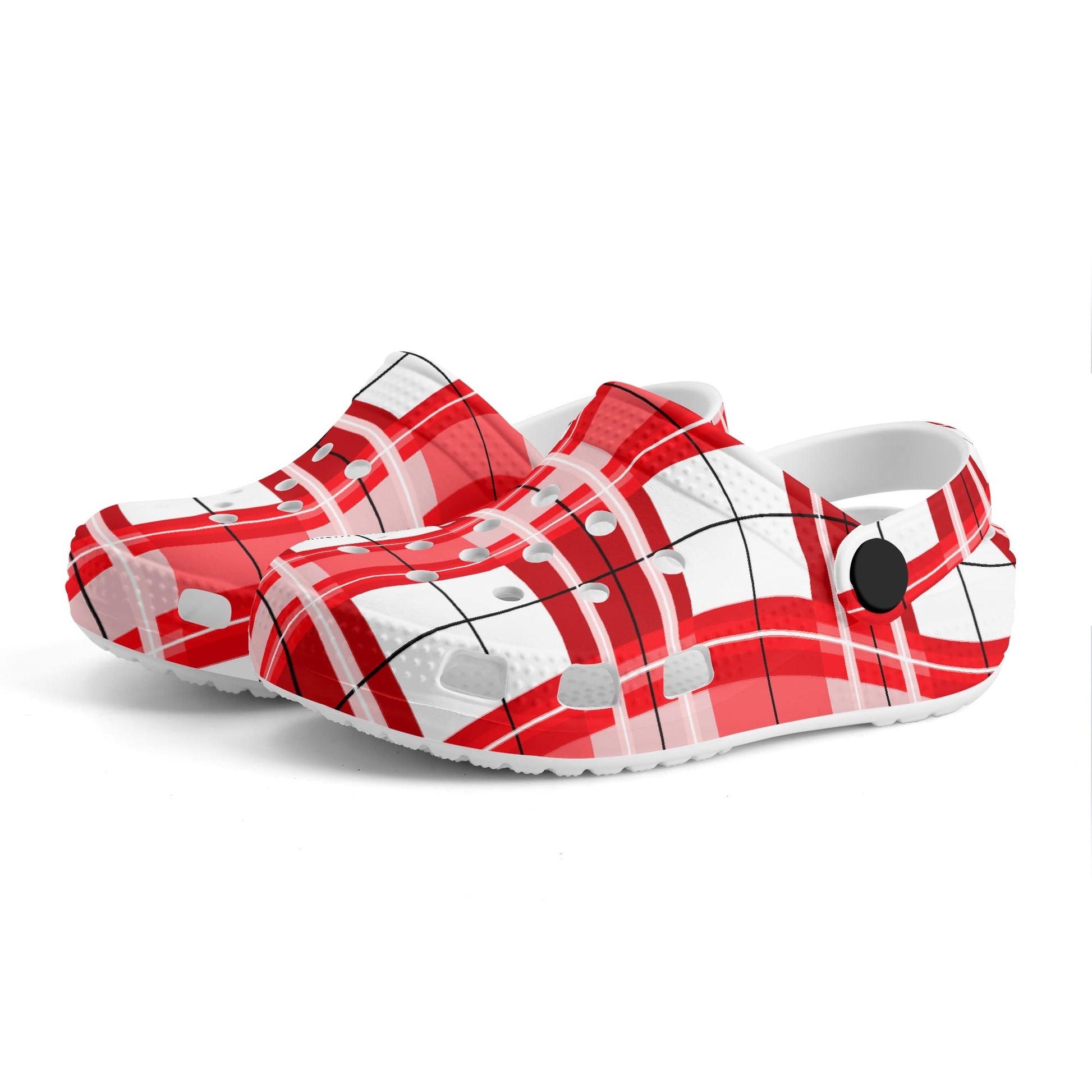 Kids Tartan Clogs – 'Mull Sky, Bute' Happy Feet | Happy Tartan® - Happy Tartan